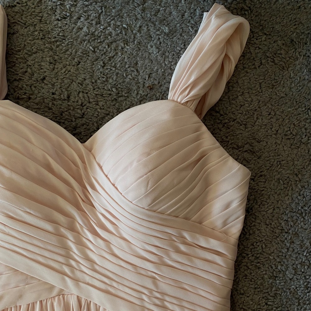 Bill Levkoff bridesmaid dress Petal Pink / Blush